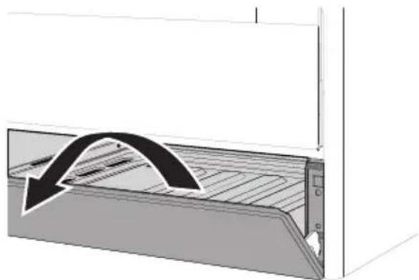 SMEG CO68CMA8 - Brug af opbevaringsrummet (kun på enkelte modeller) - 1