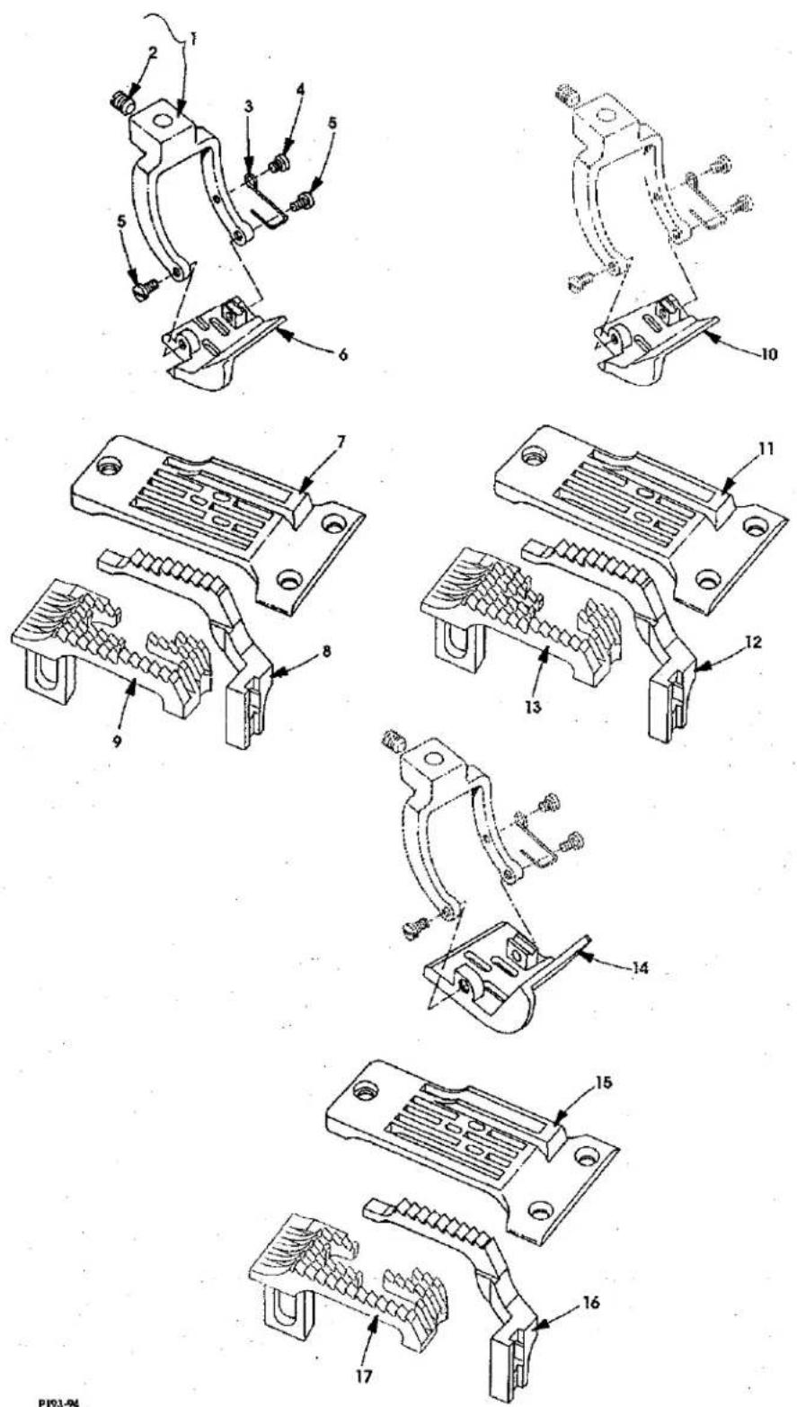 Union Special 35800DLW - PULLEY, CRANK SHAFT, CLUTCH AND CLUTCH DRIVING MECHANISM (CONT.) - 1