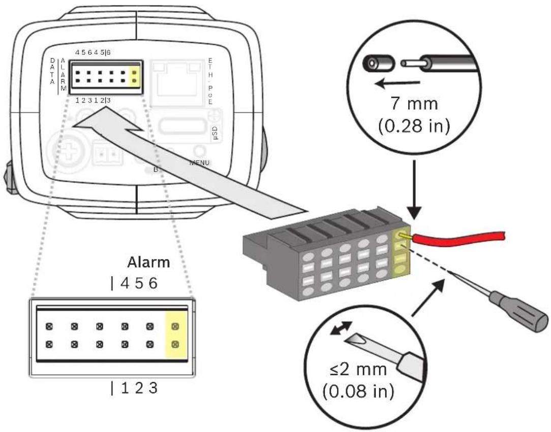 DATA 456456 123123 ETH PCE USD B MENU 7 mm (0.28 in) Alarm | 4 5 6 | 1 2 3 ≤2 mm (0.08 in)