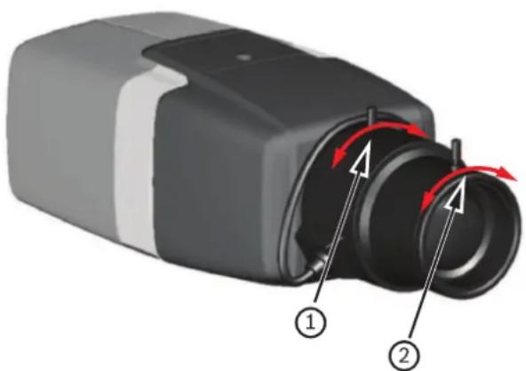 BOSCH FCS-8000-VFD - Setting the field of view - 1