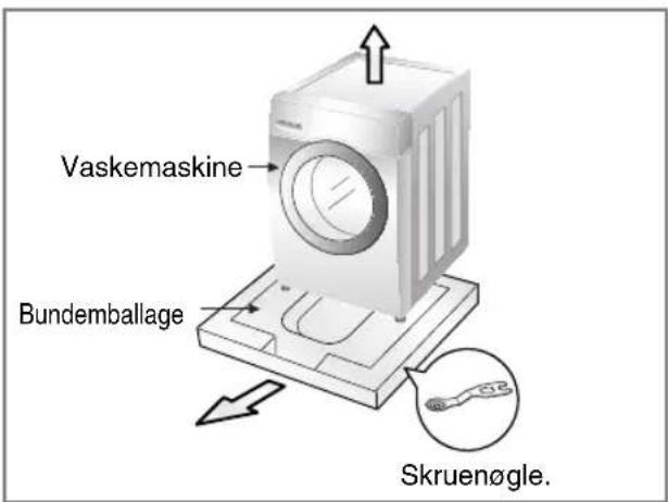 LG F14A8TDN - ■ Fjernelse af emballagen - 1