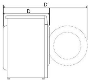 LG FVB17NS2QE - Dimension(mm) - 2