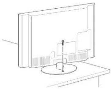 LG 55LM615T - Säkra TV:n i ett bord - 1