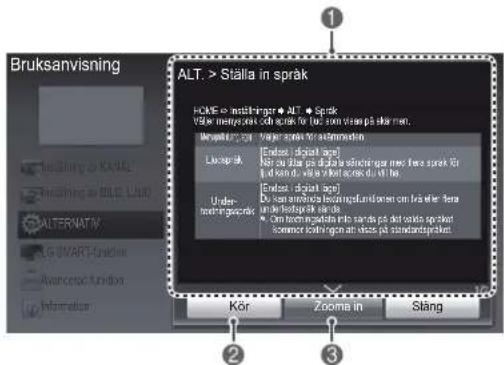 Bruksanvisning ALT. > Ställa in språk HOLIS = instellinger + ALT. + Språk Väker motravenskade språk for (tud som viser på stär men. Magnetist på, Väker ochet avastminder Lionspråk Endost: aktief ange Når om stär på delade struttigningen med fera språk för Når som värer aktiv språk du lit på. Endost: aktief ange Davom interniets konsfandningen om fråter fera und bedgåge på sml. • Om term interniets inte smls på det värde op skred sammeter konsfanden av värde på standardspråk Kör Zoome in Stäng