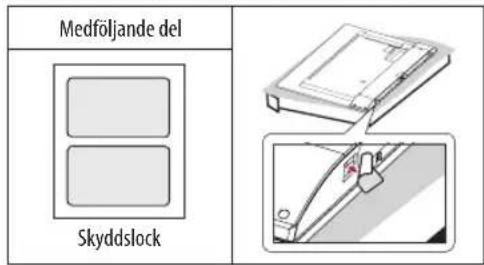 Medföljande del Skyddslock