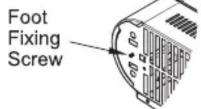 DIMPLEX 403BT - WARNING: THE HEATER SHOULD NEVER BE USED WITHOUT THE FEET SECURELY FITTED. - 1