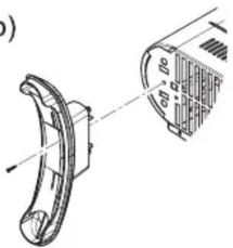 DIMPLEX 403BT - WARNING: THE HEATER SHOULD NEVER BE USED WITHOUT THE FEET SECURELY FITTED. - 2