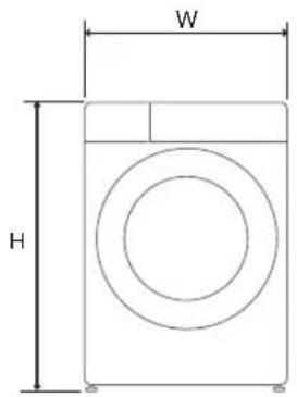 LG CM20T5S2E - Dimension(mm) - 1