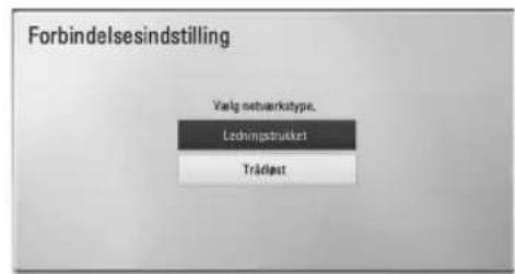 Forbindelsindstilling Varig netwerktype. Lechingsstruktur Trädgest