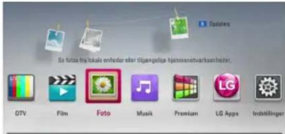 LG HR939N - Sådan får du vist et foto - 1