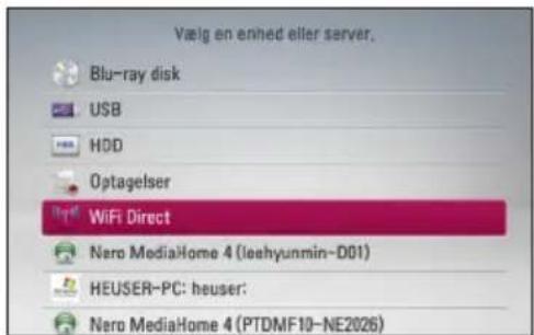 Vælg en enhed eller server. Blu-ray disk USB HDD Optagelser WiFi Direct Nero MediaHome 4 (Ieahyunmin-D01) HEUSER-PC: heuser: Nero MediaHome 4 (PTDMF10-NE2026)
