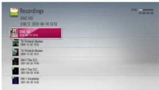 Recordings ONE HD 100:12 2010-06-14 13:11 ONE HD 14/06/28 13:18 TV Finland Aluten 2009-12-02 18:12 TV Finland Aluten 2009-12-02 18:21 64+1 The O.C. 2007-08-26 19:45 64+1 The O.C. 2007-08-26 19:49 64+1 Singahille 2007-08-26 19:43