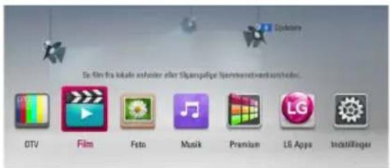 De film fra lokale erforder oder Sipangpäige Immensetverkaufender. DTV Film Foto Musik Premium LG Apps Instellinger