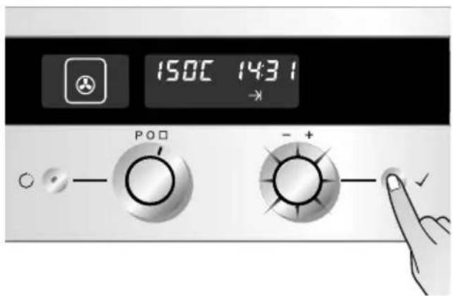 LG LB642M68S - Sådan programmeres stop af tilberedning - 4