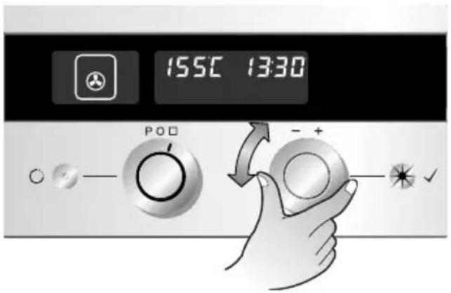 LG LB642M68S - Sådan ændres temperaturen - 2