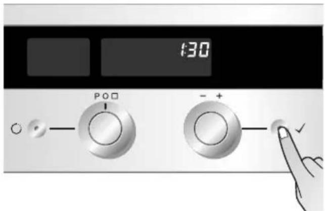 LG LB642M68S - Indstilling af uret - 4