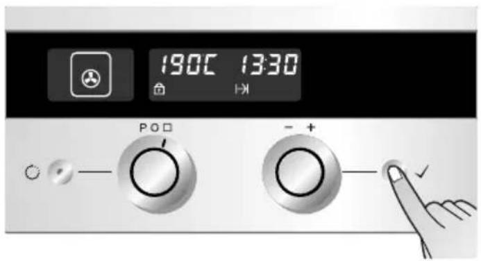LG LB642M68S - Aktivering af TASTELÅSEN - 1