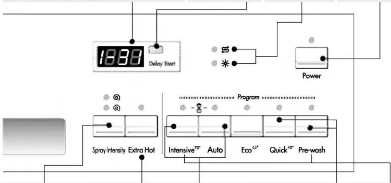 LG LD-2143WHU - TÆND/SLUK - 1