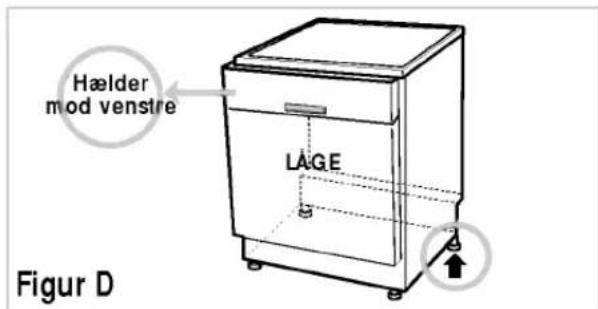 LG LD-2140WHU - Eksempel 2. Hvis lågen hælder mod venstre - 1