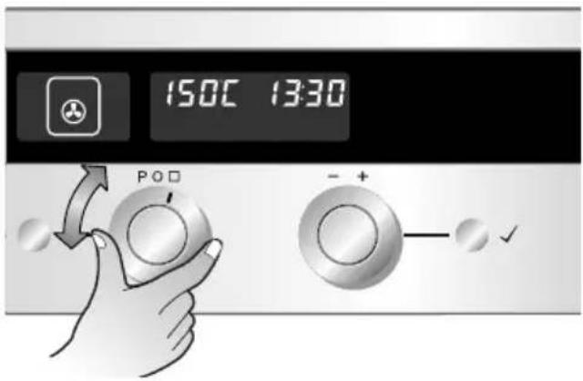 LG LB642058B - Sådan ændres temperaturen - 1