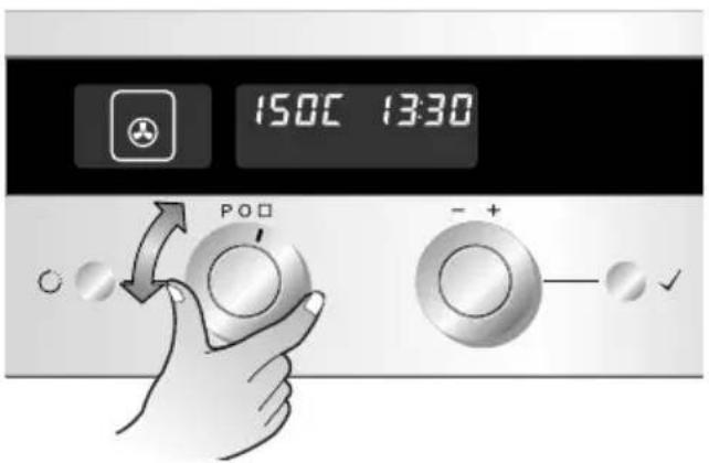 LG LB642058B - Sådan programmeres stop af tilberedning - 1