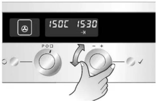 LG LB642058B - Kombinering af den samlede tilberedningstid og sluttidspunkt for tilberedning. - 5