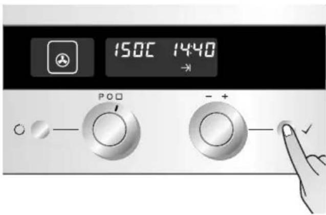 LG LB642058B - Sådan programmeres stop af tilberedning - 6