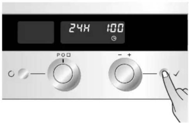 LG LB642058B - Indstilling af uret - 2