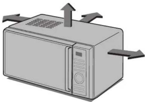 LG MS2389BB - Sådan pakker du ovnen ud og installerer den - 2