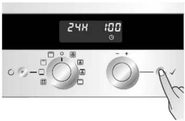 LG LB642M32S - Indstilling af uret - 2