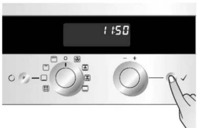 LG LB642M32S - Indstilling af klokkeslættet - 4