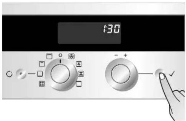LG LB642M32S - Indstilling af uret - 4