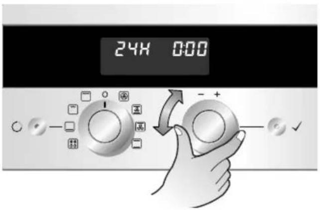 LG LB642M32S - Indstilling af uret - 1