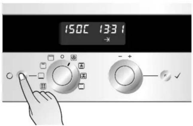 LG LB642M32S - Kombinering af den samlede tilberedningstid og sluttidspunkt for tilberedning. - 2