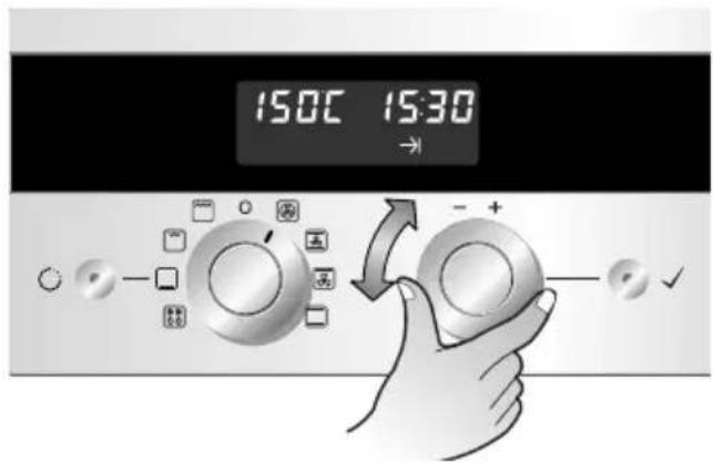 LG LB642M32S - Kombinering af den samlede tilberedningstid og sluttidspunkt for tilberedning. - 5
