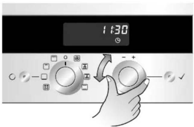 LG LB642M32S - Indstilling af klokkeslættet - 2