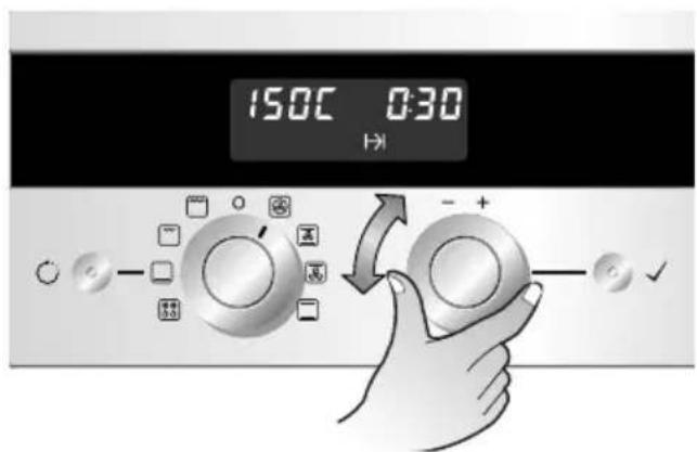 LG LB642M32S - Programmering af den samlede tilberedningstid - 3