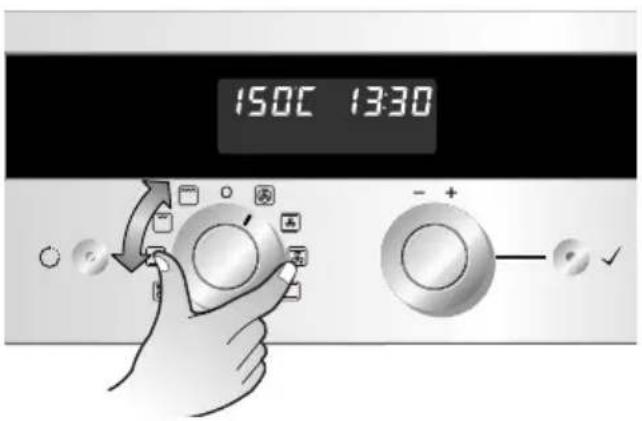 LG LB642M32S - Sådan ændres temperaturen - 1
