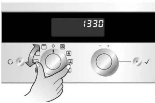 LG LB642M32S - Sådan tændes ovnen - 1