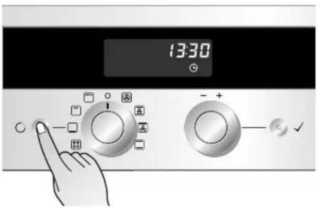 LG LB642M32S - Indstilling af klokkeslættet - 1