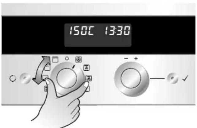 LG LB642M32S - Programmering af den samlede tilberedningstid - 1