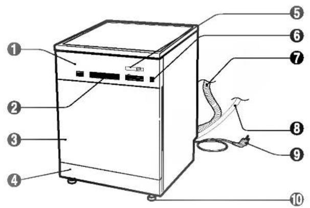 LG LD-2160WHU - Eksempel 2. Hvis lågen hælder mod venstre - 2