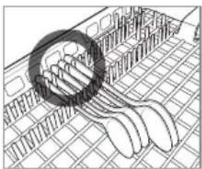 LG DU517HMS - Loading the Cutlery Rack - 2
