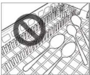 LG DU517HMS - Loading the Cutlery Rack - 3
