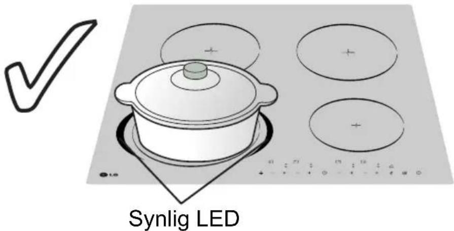 LG KA68050F - Synlig LED - 1