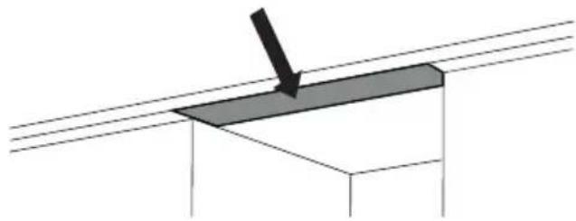 LG DU325FW - Kosteussuojateipin asentaminen - 3