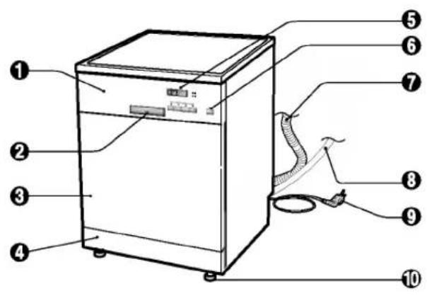 LG LD-2120MHU - Eksempel 2. Hvis lågen hælder mod venstre - 2