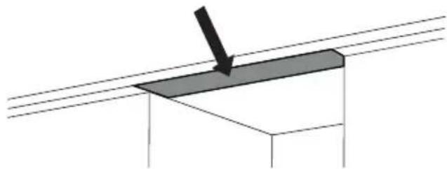 LG DU325FP - Installation af fugtbarrieretape - 2