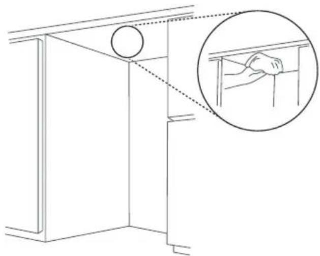 LG DU325FP - Installere fuktbarrieretape - 1