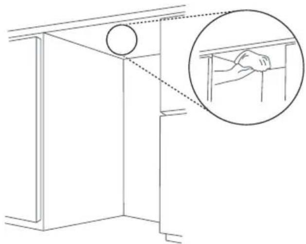 LG DU325FP - Installera fuktbarriärtejp - 1